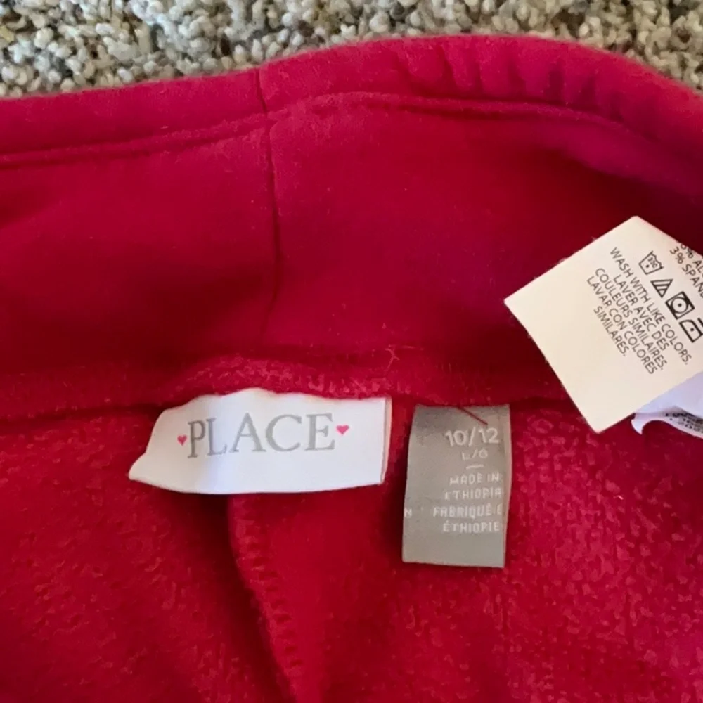 The Children's Place Gray and Red Kids Matching Set - Picture 3 of 5